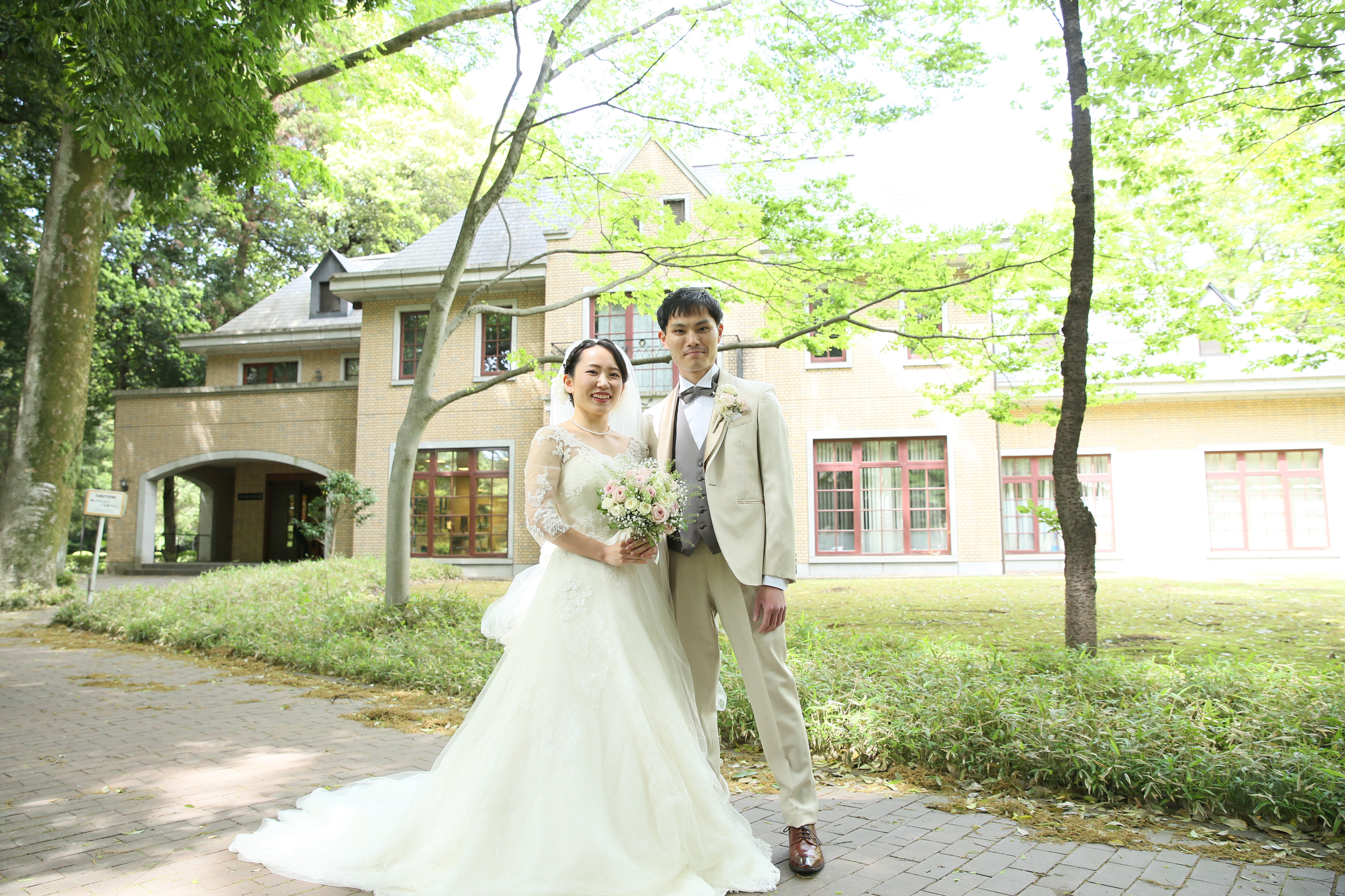 ICU国際基督教大学  フォトウエディング　アラムナイハウス